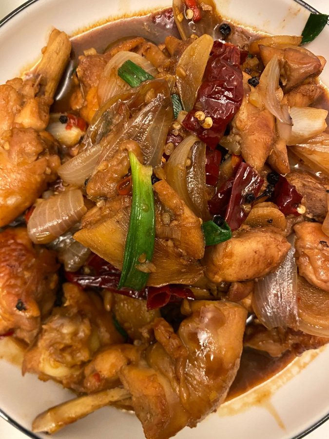 Dried-chilli chicken