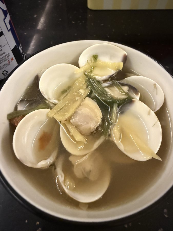 Clam soup