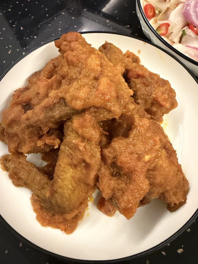 Crispy fried cutlets