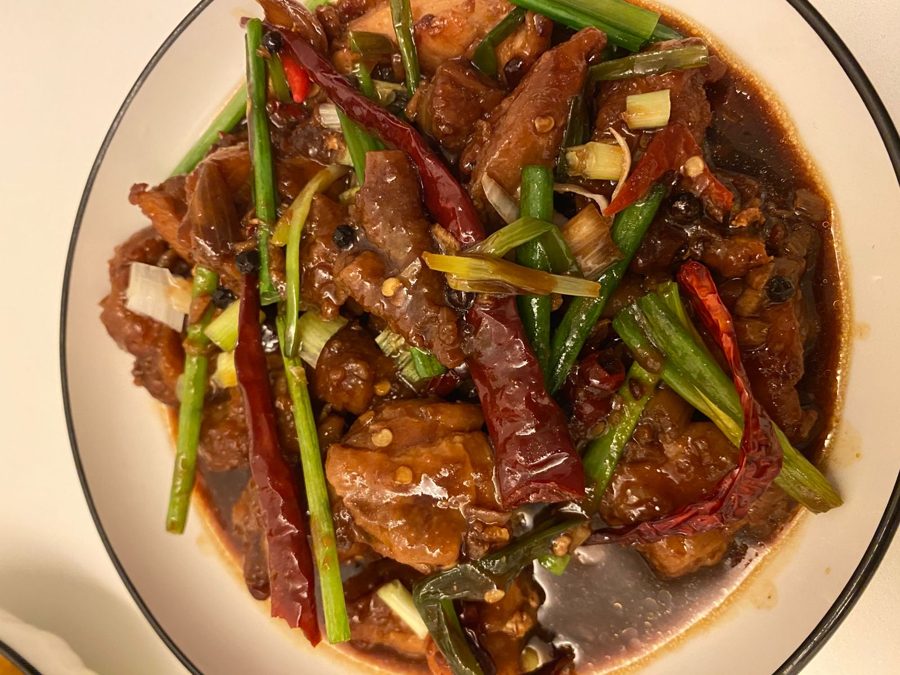 Spicy braised pork