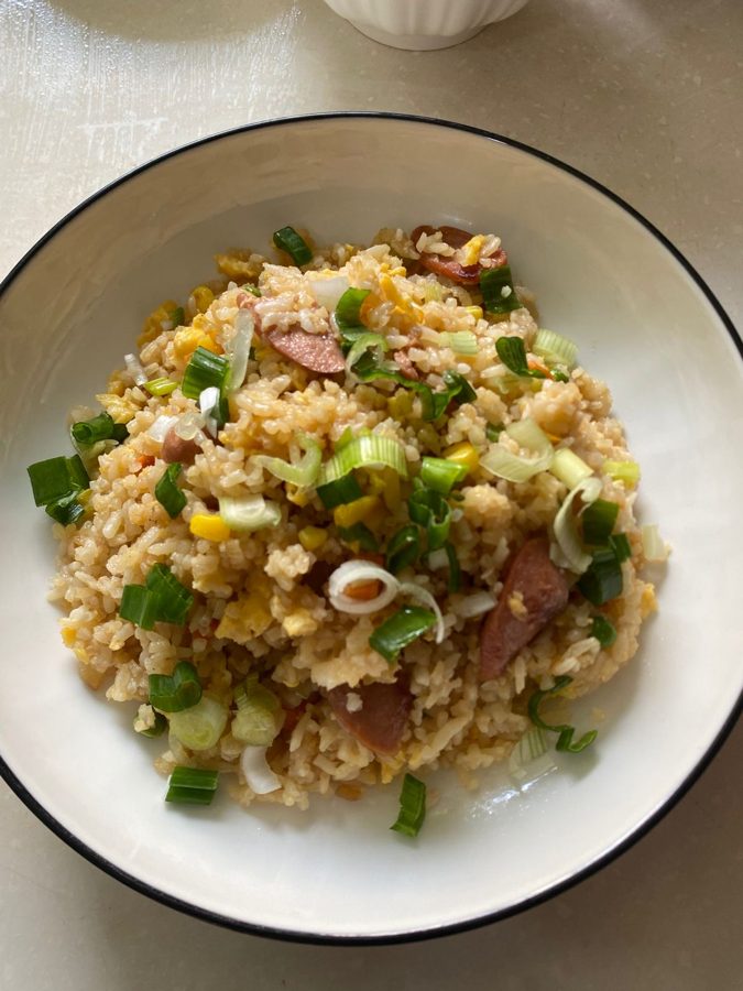 Egg fried rice